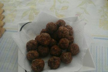 Bolinho de carne moida