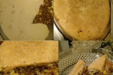 Torta de carne moida