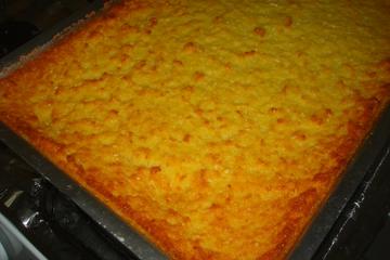 Bolo de mandioca