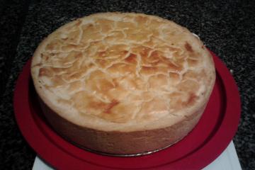 Torta de frango com massa podre diferente