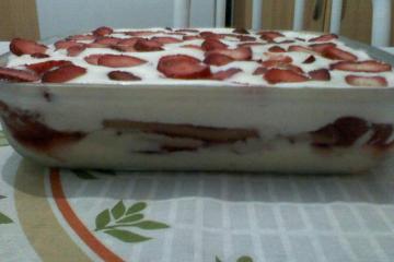 Pavê de morango