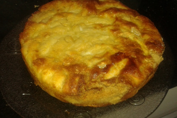 Torta de banana (massa seca)