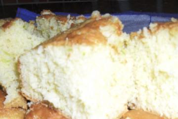 Bolo de limão magnífico