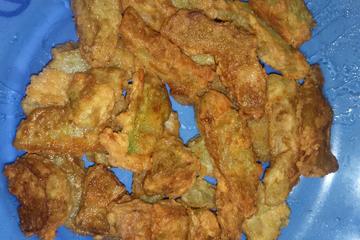 Chuchu à milanesa do Lúcio Cézar
