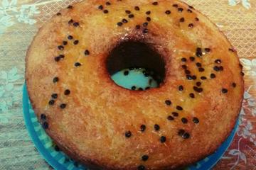 Bolo de maracujá de liquidificador