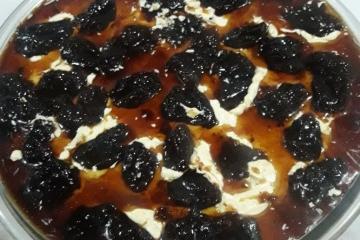 Torta de biscoitos com abacaxi