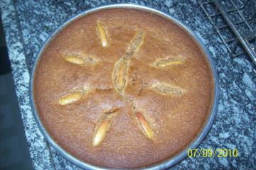 Bolo de maçã com canela