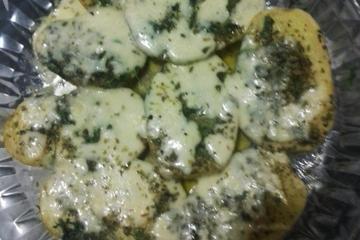 Batata rápida de microondas