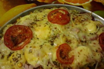 Massa para pizza de liquidificador