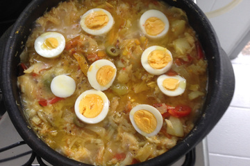Bacalhoada de panela