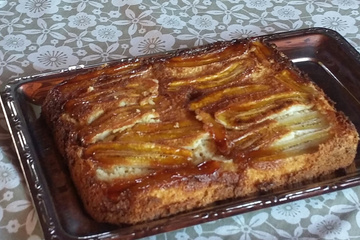 Torta de banana no liquidificador
