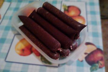 Sacolé de açaí
