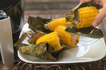 Milho na airfryer