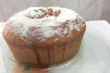 Bolo de Laranja Simples