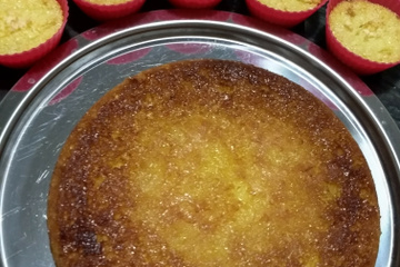 Bolo de macaxeira ou aipim