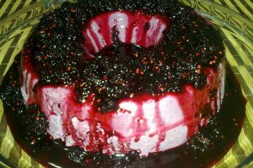Flan de amora