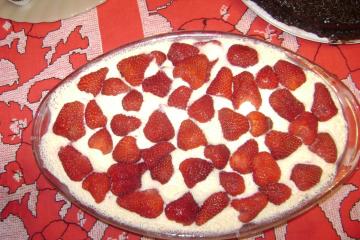 Pavê de morango