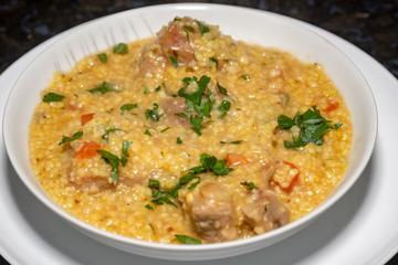 Canjica salgada