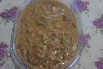 Estrogonofe de carne