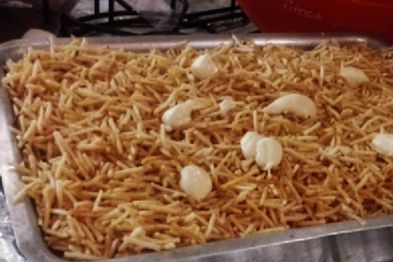 Fricassê saboroso de frango