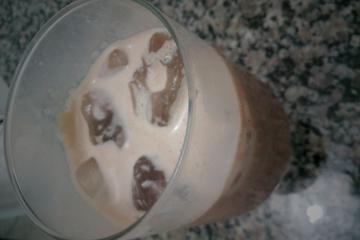 Bebida tipo Amarula caseira
