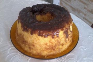Bolo de fubá para microondas