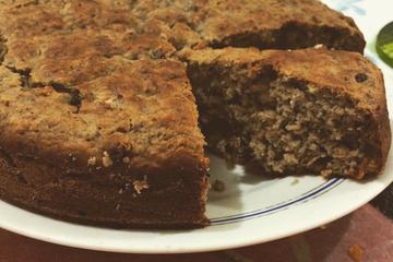 Bolo de banana sem açúcar