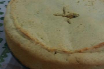 Torta de maçã americana (american pie)