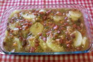 Salada de batata quente