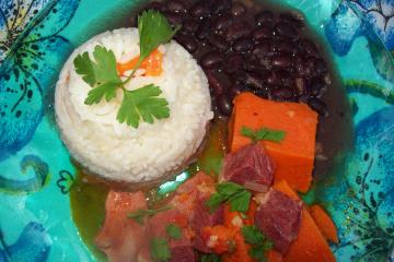 Carne seca com abóbora