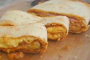 Rocambole de massa de Pastel