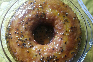 Bolo de maracujá de liquidificador fácil