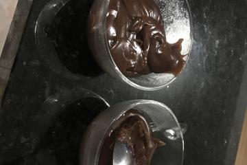 Mingau de chocolate