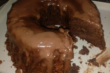 Bolo de chocolate sem óleo