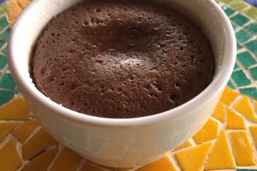 Souflé de chocolate