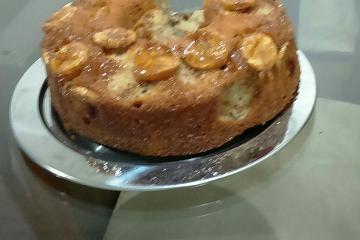 Bolo de banana (integral)