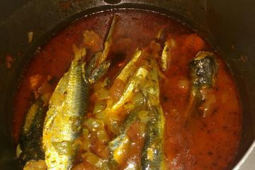 Sardinha na pressão