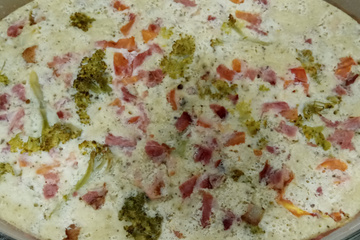 Torta Saborosa de Brócolis