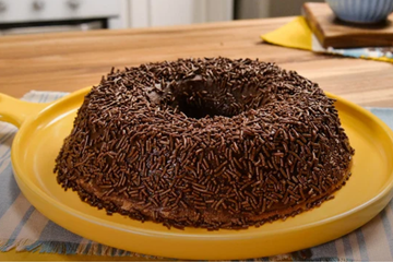 Sem forno e sem complicação: brigadeirão na airfryer do TudoGostoso fica pronto rapidinho