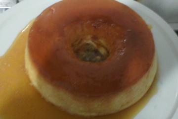 Pudim de leite condensado com creme de leite