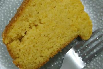Bolo de milho de liquidificador