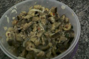 Salada de berinjela