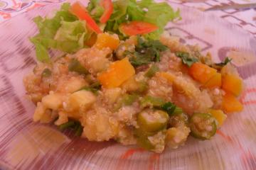 Risoto de quinoa