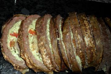 Rocambole de carne moída light