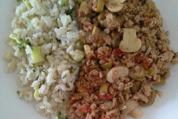 Proteína de soja com quiabo