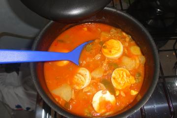 Moqueca de bacalhau