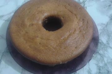 Bolo de cenoura com limão