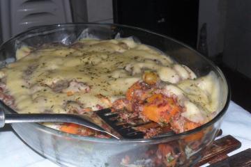 Carne seca com abóbora