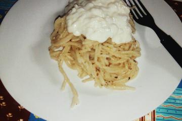 Molho branco para macarrão