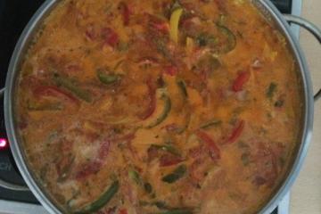 Moqueca de peixe sem oleo de dende